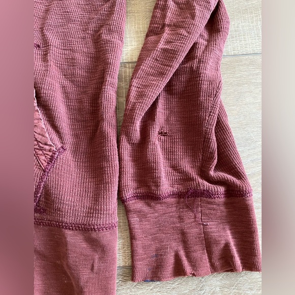 Converse One Star waffle knit zip up hoodie - LARGE - well worn - 2011 - Picture 8 of 10